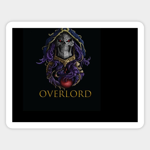 overlord Sticker by Hedgeh0g